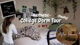 Better late than never... FRESHMAN DORM TOUR @ WT  (West Texas A&M)