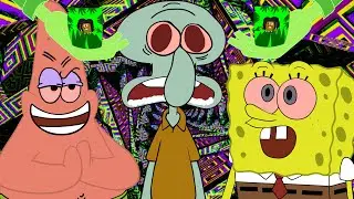 Squidward smokes ZAZA SpongeBob Animated