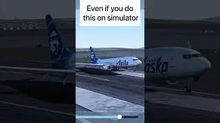 Even if you do this on X-Plane,best simulator shorts ✈️😜