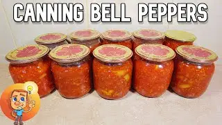 Canning Bell Peppers - How to canning bell peppers with tomatoes and carrots