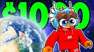 Last To Stay In SPACE Wins $1000 (Bedwars)
