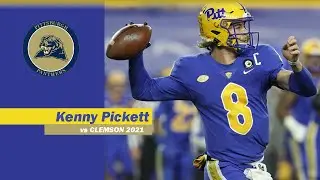 Kenny Pickett (QB Pittsburgh) vs Clemson 2021