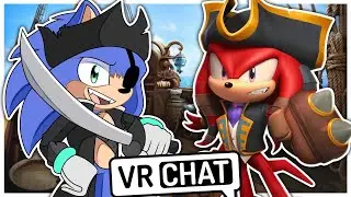 Movie Sonic Meets Knuckles The Dread In VRCHAT!!