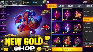 New Gold Coins Exchange Store || Free Fire New Updates In Telugu || Black Bunny Bundle Coming✔️