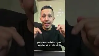 Acabei de me alistar e agora ? 2023