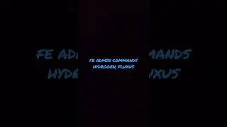 Fe admin command script hydrogen,fluxus #scripts #roblox #viral #motivation