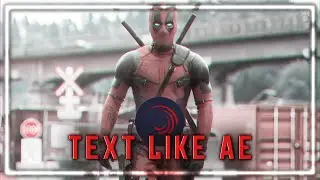 AE like text on alight motion