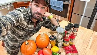 Freeze-Dried Pumpkin Curry! Freeze dried food for the trail!