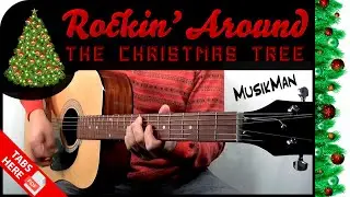 ROCKING AROUND THE CHRISTMAS TREE 🎸🎄🎅 - Brenda Lee / GUITAR Cover / MusikMan N°186