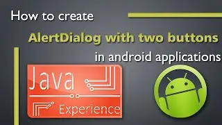 Alert Dialog With Two Buttons in android
