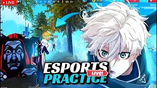 LIVE ESPORTS PRACTICE | FREE FIRE CUSTOM CHALLENGE | PLAYERS SELECTION TEST | FREE FIRE MAX LIVE