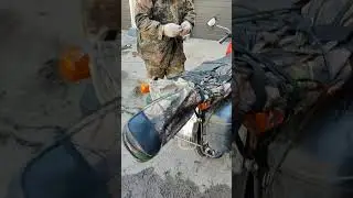 ИЖ Планета 5 с рыбалки.#ижмотоцикл#ижпланета5#мотоциклссср#