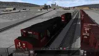 Train Simulator 2018 - [EMD SD40-2W] - CN Daishowa Sub Southbound [GWD369] - 4K UHD