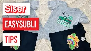 ❤️ 3 Siser EasySubli Tips - How to use Easy Subli HTV
