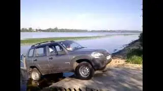 Нива Шевроле самодельный лодочный прицеп