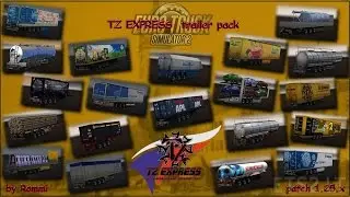 [ETS2 v1.25] ETS2 TZ Trailer Pack 1.25.2.2