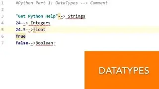 DataTypes (Python #1)