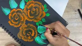 One Stroke Painting tutorial