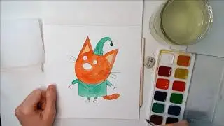 Как нарисовать Компота из мультика 