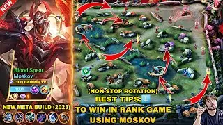 MOBILE LEGENDS MOSKOV GUIDE: BEST TIPS AND TRICKS | HOW TO USE MOSKOV IN RANK GAME | MOSKOV TUTORIAL