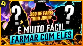 OS 10 CAMPEÕES QUE MAIS FARMAM NO LOL