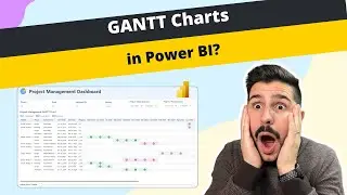 How To Create a GANTT Chart in Power BI
