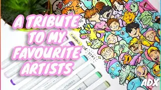 THE 10K DOODLE - A Tribute To All My Favourite Artists
