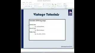 Python-Camel Case Variables 
