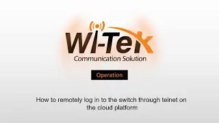 How to remotely log in to the switch through telnet