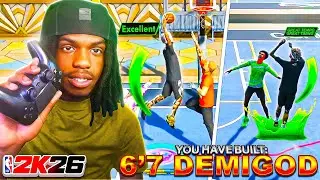*NEW* OVERPOWERED 6'7 META PG BUILD Gets UNLIMITED ATTRIBUTES BEST POINT GUARD BUILD NBA 2K26