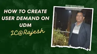 How to CREATE ON LINE USER DEMAND on UDM ?              UDM पर ऑनलाइन यूजर डिमांड कैसे बनाएं?
