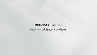 Brother DCP 1511 kurulum