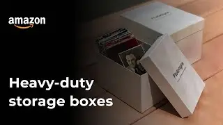 Photomyne Heavy-Duty Storage Box Set For Protecting & Organizing Photos, Slides & Negatives