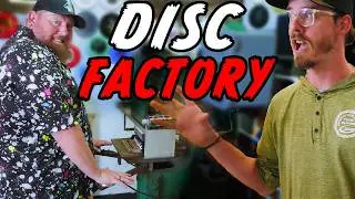 We Took Over A Disc Golf Factory | How A Disc Is Made | Gateway Disc Golf Factory Tour