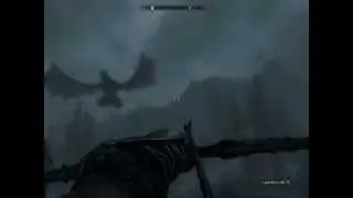 Skyrim убийство дракона
