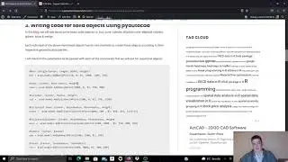 Solid objects with pyautocad, Python for AutoCAD