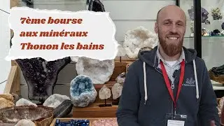 7ème bourse aux minéraux, Thonon les Bains 2023