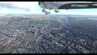 Microsoft Flight Simulator FS2020 RTX 3090 HDR 10 Ultra 4k 60FPS World Update 5 Berlin Germany C172