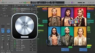 Rammstein - Zick Zack (Logic X Pro remake prod. by Insight - 3rd party plugins)