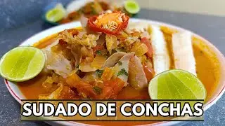 Sudado de Conchas la MEJOR RECETA | Recetas del Profe