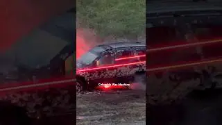 M134 MINI GUN TRACERS.  DESTROYS CAR  WOW       #callofduty#m134#viral