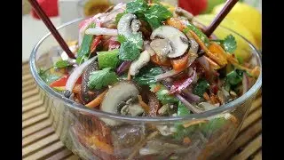 Грибы по- корейски