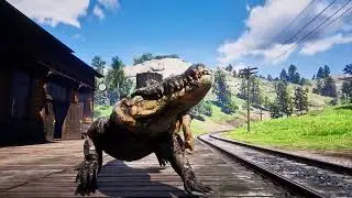 Playing As 6 Attacking ANIMALS in Red Dead Redemption 2