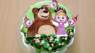 Торт  Маша та Ведмідь