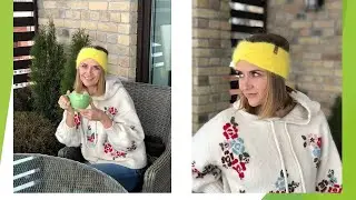 СУПЕР-МИЛАЯ ПОВЯЗКА НА ГОЛОВУ 