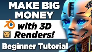 Make Money with 3d Renders [TUTORIAL] Beginner Course to Increase Adobe Stock Earnings 
