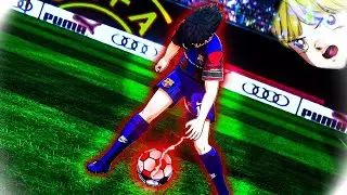 Barcelona Having Hard Time with Galatasaray - Captain Tsubasa