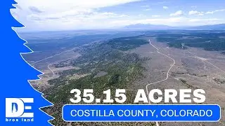 35.15 Acre Ranchette In Costilla County, CO