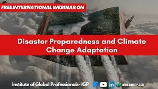 Disaster Preparedness and Climate Change Adaptation