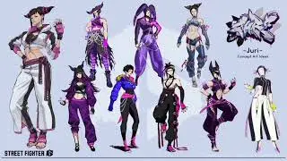 SF6 - Unused Concept Art for some Street Fighter 6 Characters!!